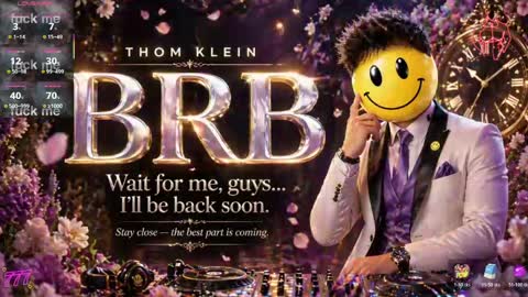 Thom Klein online show from May 2, 7:19 pm