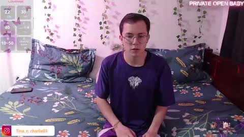 Snapshot of tina_n_charlie chatting on November 6, 12:06 pm Tina N Charlie online show from November 6, 12:06 pm