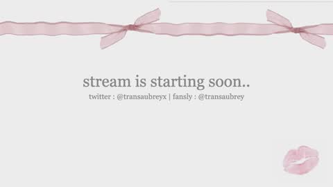 aubrey 3 online show from October 19, 7:25 pm