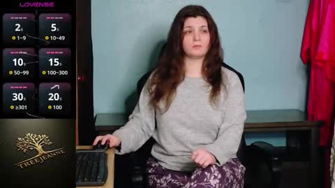 Snapshot of treejeanne chatting on March 15, 3:01 am TreeJeanne online show from March 15, 3:01 am