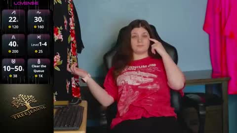 Snapshot of treejeanne chatting on March 23, 3:27 pm TreeJeanne online show from March 23, 3:27 pm