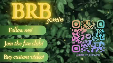 trickykitsune online show from April 6, 3:13 pm
