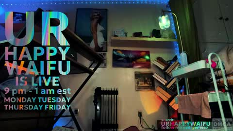 Snapshot of urhappywaifu chatting on March 26, 11:21 pm kae online show from March 26, 11:21 pm