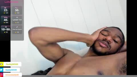 Snapshot of urnewdaddy90 chatting on January 9, 10:09 pm Big Daddy online show from January 9, 10:09 pm