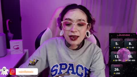 Snapshot of vainilla_l chatting on January 14, 12:54 am Vainilla Independent model online show from January 14, 12:54 am