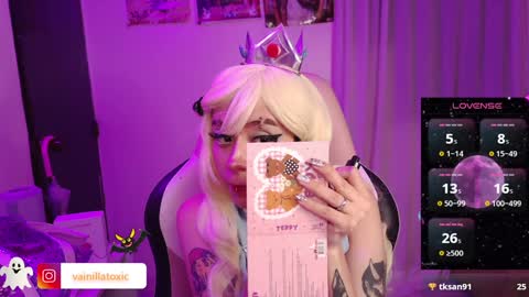 Snapshot of vainilla_l chatting on January 21, 11:45 pm Vainilla Independent model online show from January 21, 11:45 pm