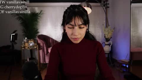 Snapshot of vanilla_velvet chatting on December 3, 12:40 am Annabet online show from December 3, 12:40 am