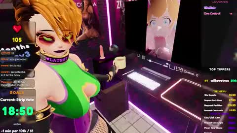 Snapshot of vannivr chatting on March 1, 3:08 am vannivr online show from March 1, 3:08 am