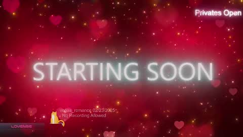 Snapshot of vegas_romance chatting on February 23, 11:36 pm vegas_romance online show from February 23, 11:36 pm