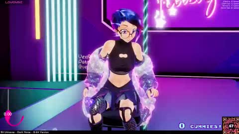 Vex Ruby online show from September 28, 12:05 am