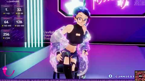 Vex Ruby online show from November 30, 1:09 am