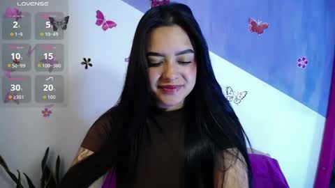 Snapshot of vio_let_ chatting on April 19, 7:07 am Daniela online show from April 19, 7:07 am