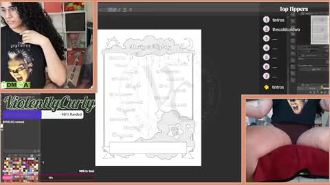 Snapshot of violentlycurly chatting on April 28, 10:15 pm Curly the Coin Operated Toy online show from April 28, 10:15 pm