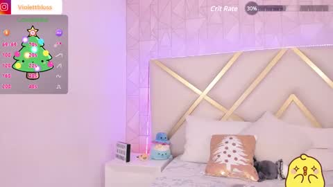 Snapshot of violettbloss chatting on December 20, 4:53 am Violeta online show from December 20, 4:53 am