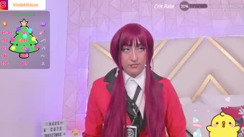 Snapshot of violettbloss chatting on December 24, 2:32 am Violeta online show from December 24, 2:32 am