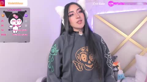 Snapshot of violettbloss chatting on January 20, 9:32 pm Violeta online show from January 20, 9:32 pm