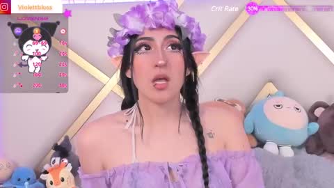 Snapshot of violettbloss chatting on January 30, 9:36 pm Violeta online show from January 30, 9:36 pm