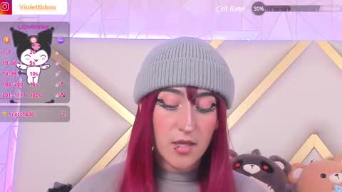 Snapshot of violettbloss chatting on February 12, 9:11 pm Violeta online show from February 12, 9:11 pm