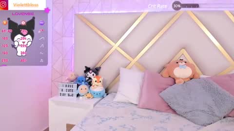 Snapshot of violettbloss chatting on February 14, 3:54 am Violeta online show from February 14, 3:54 am