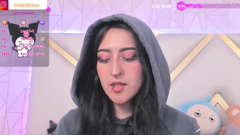 Snapshot of violettbloss chatting on February 17, 9:30 pm Violeta online show from February 17, 9:30 pm