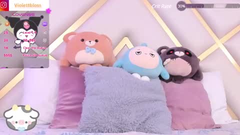 Snapshot of violettbloss chatting on March 7, 1:20 am Violeta online show from March 7, 1:20 am