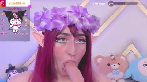 Snapshot of violettbloss chatting on March 11, 9:59 pm Violeta online show from March 11, 9:59 pm