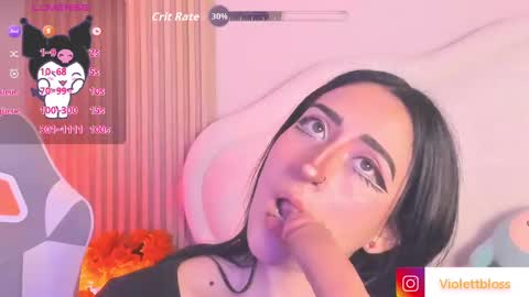 Snapshot of violettbloss chatting on September 12, 4:01 am Violeta online show from September 12, 4:01 am