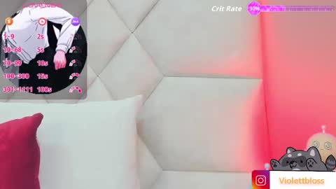 Snapshot of violettbloss chatting on September 20, 3:18 am Violeta online show from September 20, 3:18 am