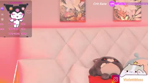 Snapshot of violettbloss chatting on October 21, 3:51 am Violeta online show from October 21, 3:51 am