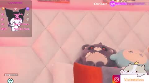 Snapshot of violettbloss chatting on October 22, 3:18 am Violeta online show from October 22, 3:18 am