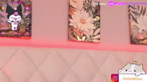 Snapshot of violettbloss chatting on October 23, 3:17 am Violeta online show from October 23, 3:17 am