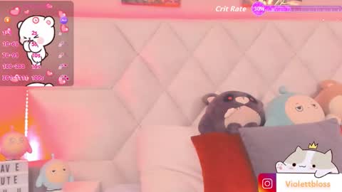 Snapshot of violettbloss chatting on October 25, 3:36 am Violeta online show from October 25, 3:36 am