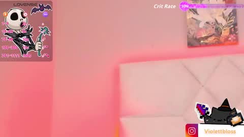 Snapshot of violettbloss chatting on October 30, 3:30 am Violeta online show from October 30, 3:30 am