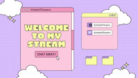 Violet Flowers online show from November 3, 2:02 am