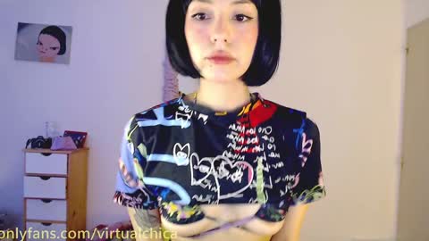 Snapshot of virtualchica chatting on February 1, 4:46 am Minerva online show from February 1, 4:46 am