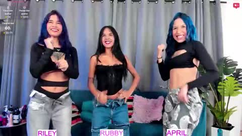 Snapshot of wetnaughtygirls chatting on March 8, 10:02 pm MY TEAM RUBBYAPRILRILEY online show from March 8, 10:02 pm