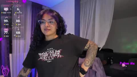 Snapshot of witchofhearts chatting on March 10, 1:32 am Luna Violeta A r t i s t online show from March 10, 1:32 am