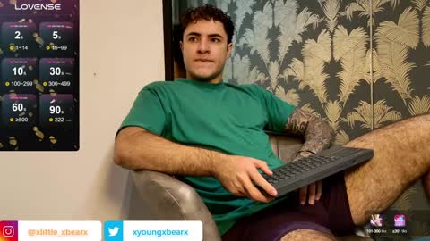Snapshot of xlittle_xbearx chatting on January 5, 11:33 pm Kev online show from January 5, 11:33 pm