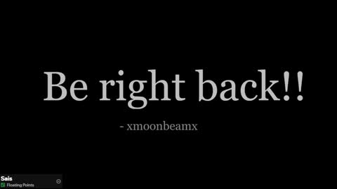 Snapshot of xmoonbeamx chatting on February 8, 4:57 am Luna online show from February 8, 4:57 am