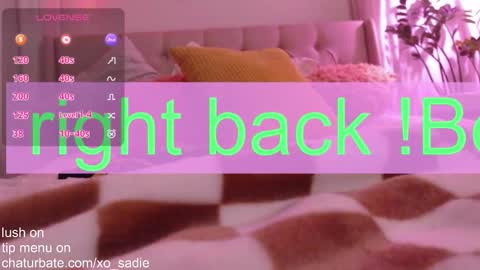 Xo Sadie online show from March 22, 5:22 am