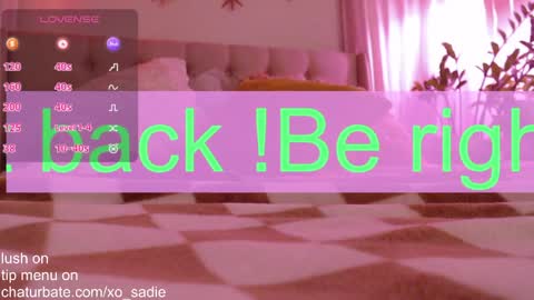 Xo Sadie online show from April 8, 7:08 am