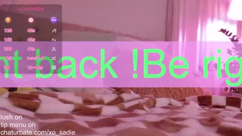 Xo Sadie online show from June 23, 7:17 am
