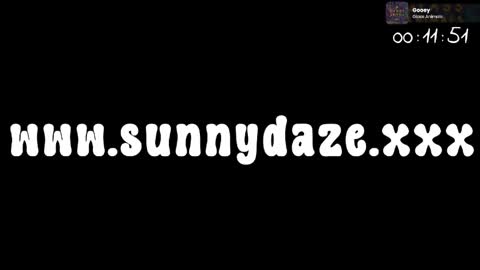 Snapshot of xsunsub chatting on May 2, 10:48 pm Sunny Daze online show from May 2, 10:48 pm