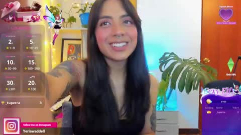 yeriawaddell  online show from December 6, 12:56 am