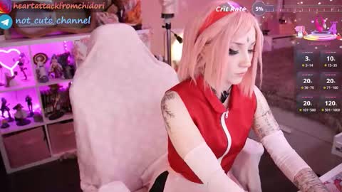 Snapshot of yourcutewaifu chatting on December 5, 9:18 am Lina Fansly online show from December 5, 9:18 am