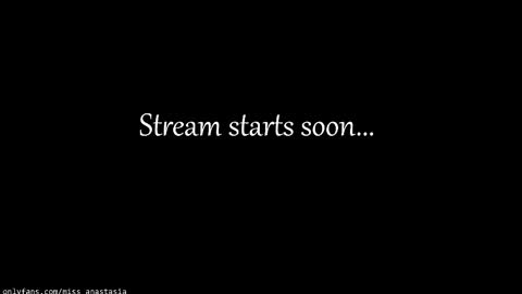 Anastasia online show from May 12, 6:16 pm