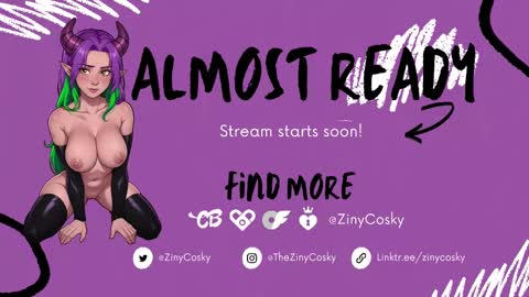 Snapshot of ziny_cosky chatting on September 24, 3:21 am Ziny Cosky online show from September 24, 3:21 am
