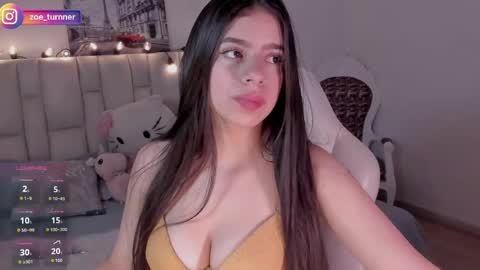 Snapshot of zoe_turnner_18 chatting on April 16, 11:33 am Zoe online show from April 16, 11:33 am