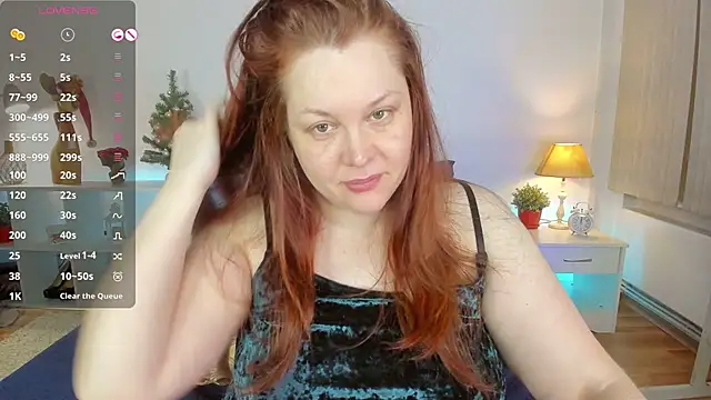 Snapshot of CutieGinger chatting on January 25, 8:31 pm CutieGinger online show from January 25, 8:31 pm
