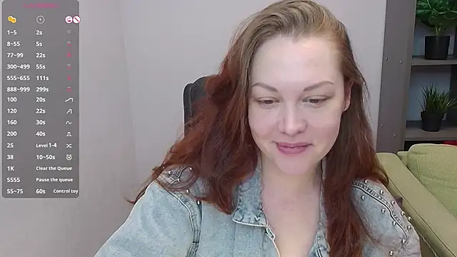 CutieGinger online show from October 19, 1:56 pm